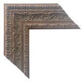 3 inch Wide Frame. Gold Framed Mirrors