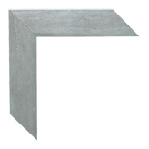 1 1/2 inch Wide Frame. Silver Framed Mirrors