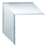 2 1/2 inch Wide Frame. Silver Framed Mirrors