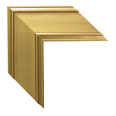 3 1/4 inch Wide Frame. Gold Framed Mirrors