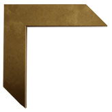 1 5/8 inch Wide Frame. Gold Framed Mirrors