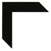 1 5/8 inch Wide Frame. Black Framed Mirrors