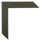 1 1/4 inch Wide Frame. Silver Framed Mirrors