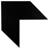 4 inch Wide Frame. Black Framed Mirrors