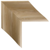 4 5/8 inch Wide Frame. Brown Framed Mirrors