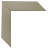 1 5/8 inch Wide Frame. Gold Silver Framed Mirrors