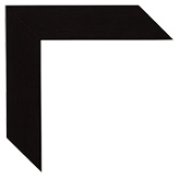 1 5/8 inch Wide Frame. Brown Framed Mirrors