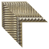 5 inch Wide Frame. Gold Framed Mirrors