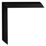 7/8 inch Wide Frame. Black Framed Mirrors