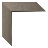 1 9/16 inch Wide Frame. Silver Framed Mirrors