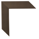 1 9/16 inch Wide Frame. Brown Framed Mirrors