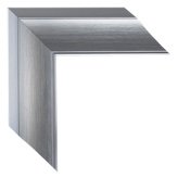 2 1/2 inch Wide Frame. Silver Framed Mirrors