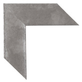 2 1/2 inch Wide Frame. Silver Framed Mirrors