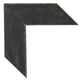 2 1/2 inch Wide Frame. Black Framed Mirrors