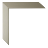 1 1/8 inch Wide Frame. Silver Framed Mirrors