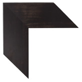 3 inch Wide Frame. Brown Framed Mirrors