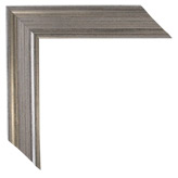 1 5/8 inch Wide Frame. Silver Framed Mirrors