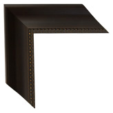 2 1/4 inch Wide Frame. Brown Framed Mirrors