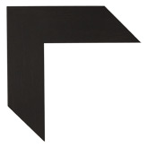 2 1/4 inch Wide Frame. Brown Framed Mirrors