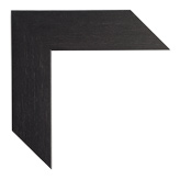 2 inch Wide Frame. Brown Framed Mirrors