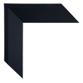 2 inch Wide Frame. Black Framed Mirrors